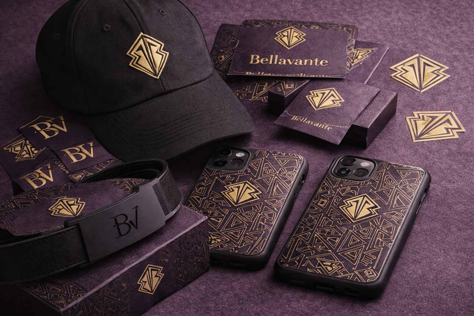 Bellavante logo design