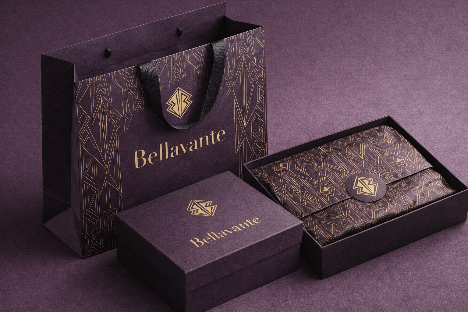 Bellavante logo design